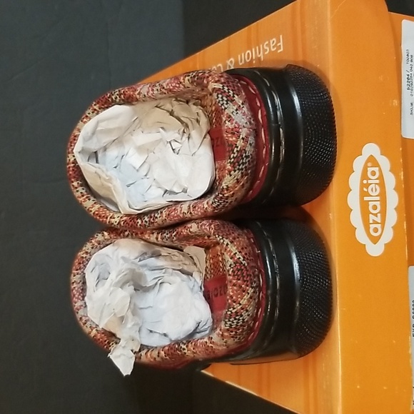 Azaléia Plaid Trim Clog - Picture 3 of 7